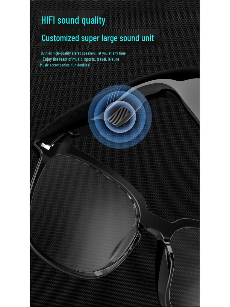 SG19PRO Smart Bluetooth Sunglasses: Magnetic Polarized Night Vision & Anti-Blue Light Glasses