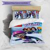 3pcs LEGO Friends pattern bedding set duvet cover set includes duvet cover &pillowcases, perfect all season bedroom decoration & gift