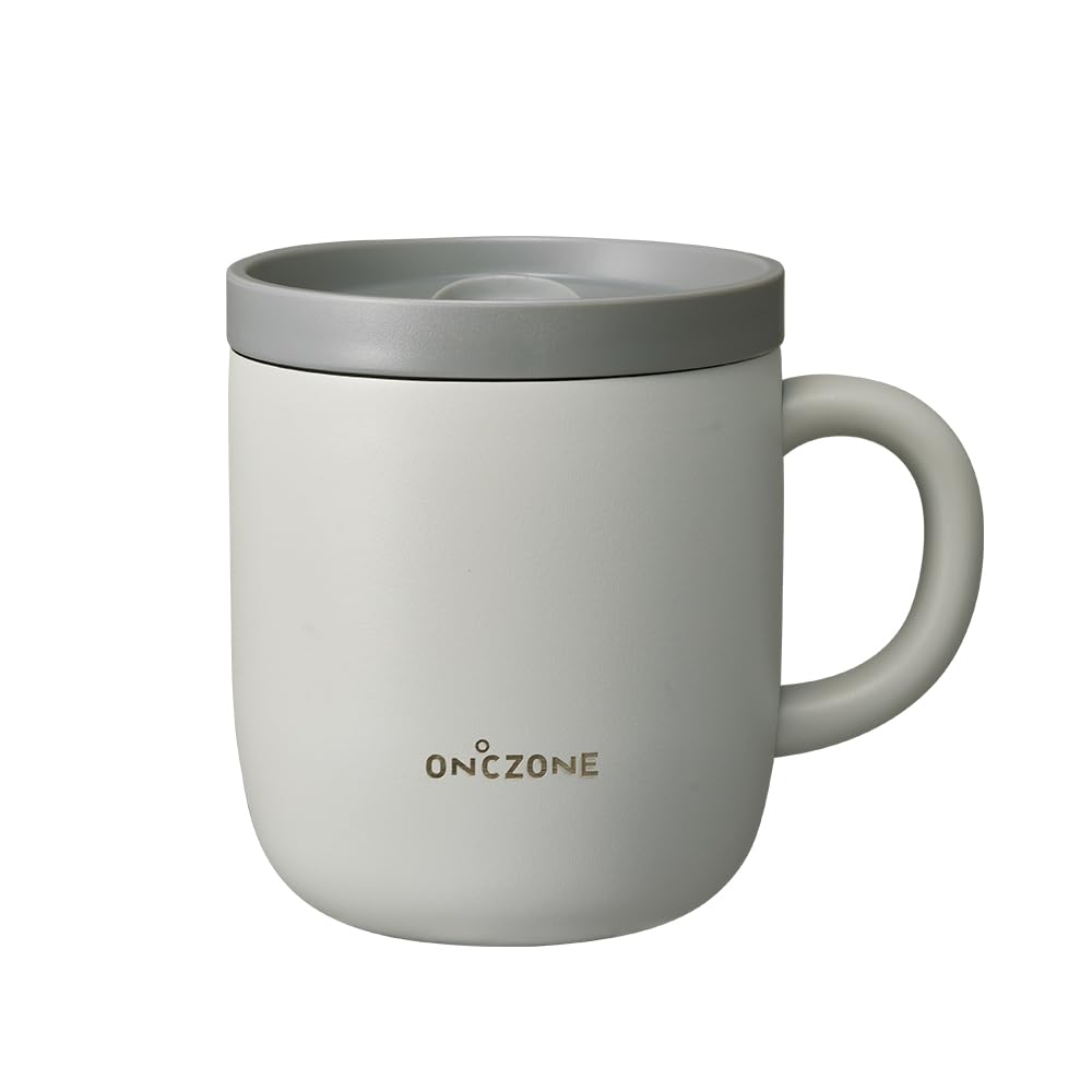 

Doshisha Nekojita Senka Mug for 260ml Vacuum Insulated Mug with Light [Recommended Cats] Heat-Absorbing Lid, Gray, ON℃ZONE