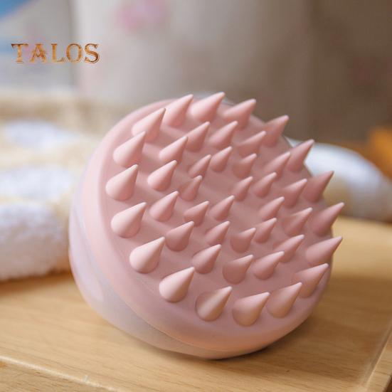 Scalp Massager Shampoo Brush with Soft Bristles Ergonomic Handle Portable Travel Hair Growth Dandruff Removal Scalp Exfoliator Scrubber Cleaning Brush