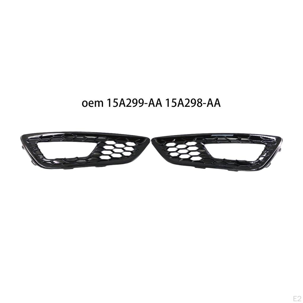 2 Pieces 15A298-Aa Fog Light Lamp Bumper Covers Replacement Spare Parts for