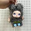 Lindo Lazo de Vinilo Cara Muñeco de Peluche Colgante Llavero Mochila Colgantes Decoración Regalos