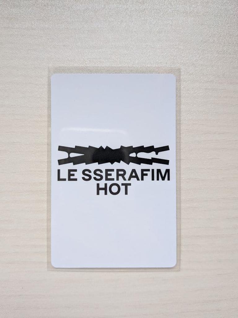 [USED] Lesserafim Chaewon M2u Autograph Session Bonus