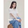 Basic House Women's Pure Cotton Short Sleeve Shirt