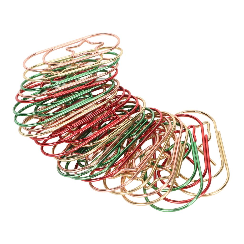 100pcs Large Paper Clips 2in Colorful Slip Resistance Rust Prevention Metallic Cute Paper Clips for 