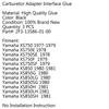 Vergaser-Ansaugstutzen 2F3-13586-01-00 Für Yamaha XS750 77-79 XS750SE XS850