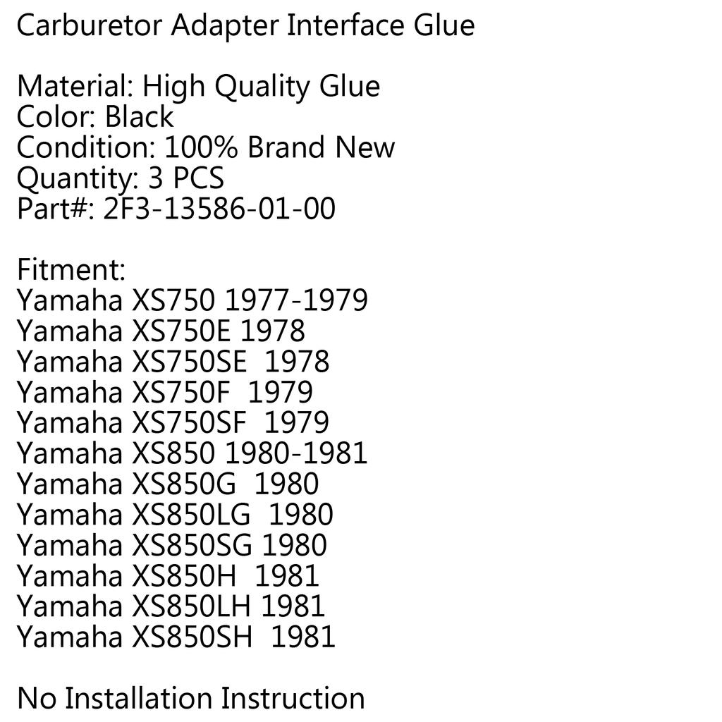 Vergaser-Ansaugstutzen 2F3-13586-01-00 Für Yamaha XS750 77-79 XS750SE XS850