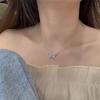 2021 South Korea Fashion Butterfly Clavicle Necklace - Women's Trendy Simple Cool Style