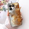 Casing For Tecno Pova 7 4G 5G LJ6 LJ7 Phone Case Pova 7 Pro Pova7 Ultra Cases Cute Cartoon Animals Dragon Lion Soft Black Cover