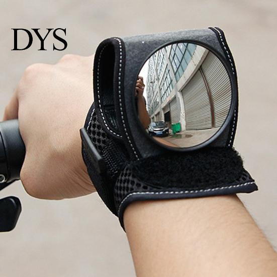 Rear View Mirror Wrist Mount Bicycle Rearview Wristband Lightweight Adjustable Wearable Cycling Safety Mountain Road Bike Accessories