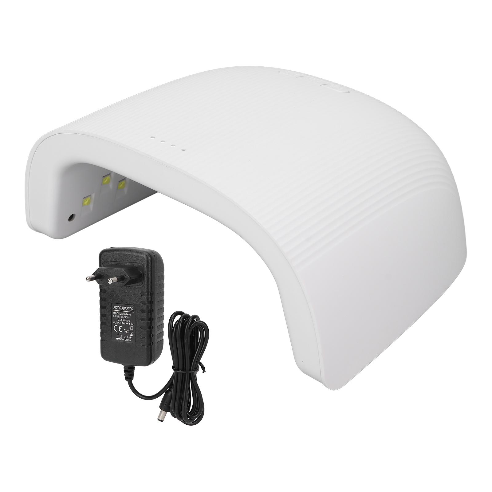 

УФ-светодиодная лампа для ногтей, профессиональная сушилка для дизайна ногтей, 48 Вт, маникюрный лак с автоматическим датчиком, 3 таймера EU Plug