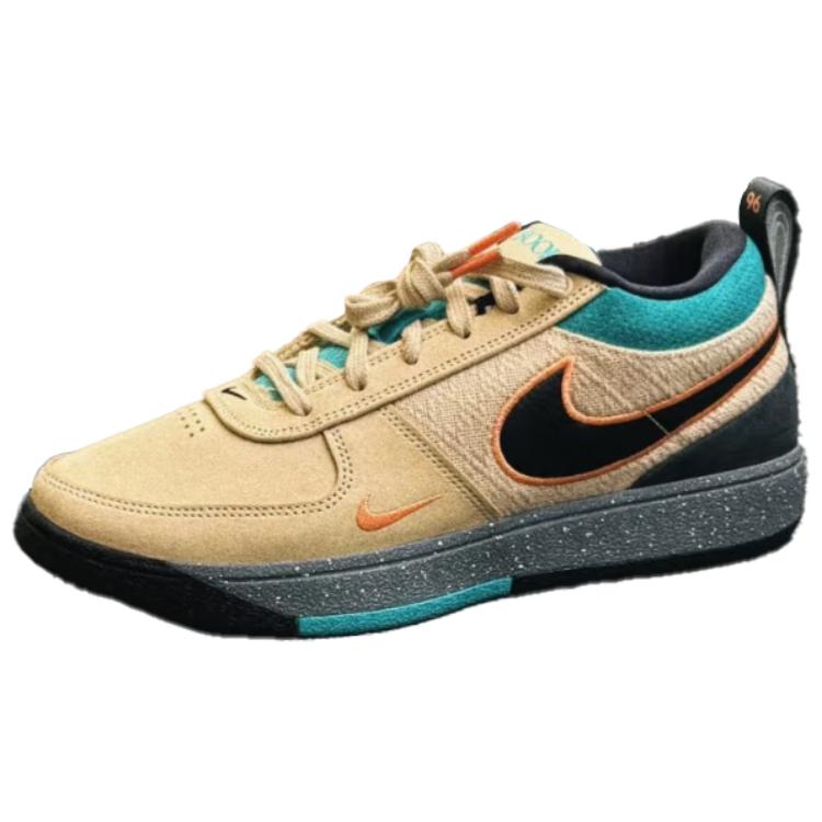 Új Nike Book 1 Csúszásgátló Kopásálló Alacsony Szárú Férfi Kosárlabda Cipő Bézs Fekete IF2405-200