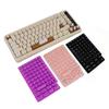 70 Peças Adesivo de Teclado para Unhas Compridas Universal Nail Art Teclado Bolhas Auto-Adesivo Silicone Teclas para Digitação para Meninas de Escritório Gaming