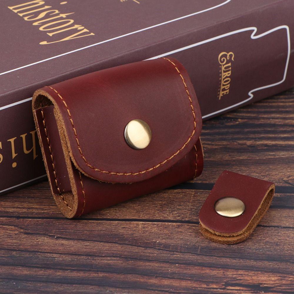 Waterproof Headphone Bag Mini Leather Wallet Key Holder Mini Coin Purse  Outdoor