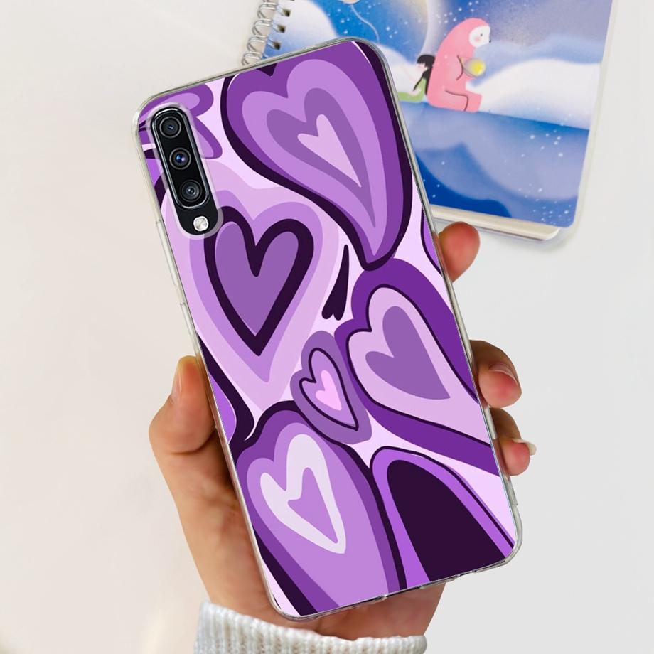 For Galaxy A50 A50s A30s Samsung Phone Case Back Cover For Fundas Samsung A50s A 50 A505F Coque Bumper Soft Clear TPU Silicone