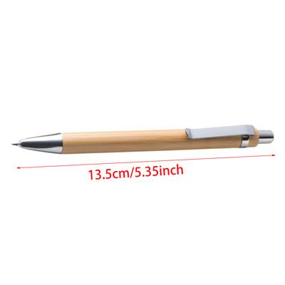 6 Peças Lembrancinhas de Casamento com Flores Silvestres para Convidados Canetas de Bambu Decoração de Festa de Despedida de Solteira Presentes para Recepção de Chá de Panela para Convidados Lembrancinhas