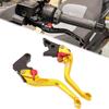 Adjustable CNC Aluminum Brake Clutch Lever Honda CL500 Motorcycle Aftermarket Upgrade Handlebar Control