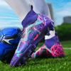 Fashion Unisex Soccer Shoes Football Cleats Soccer Ankle Boots Youth Training Sneakers Outdoor Sports Shoes Ronaldo