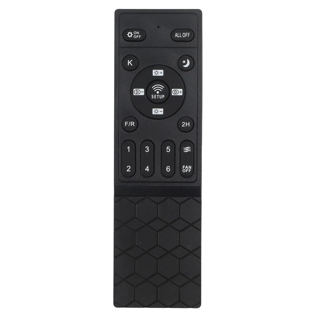 Ceiling Fan Remote Control with Invisible Light DC Stepless Dimming Inverter Controller 6 Speed Fan Speed Settings Timer