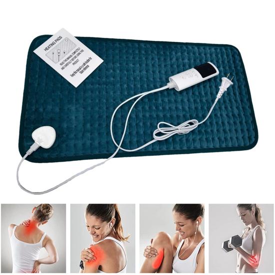 Electric Heating Pad Back Neck Abdomen Warmer Heating Mat with Adjustable Temp Settings Auto Shut Off Machine Washable Heat Therapy Pad for