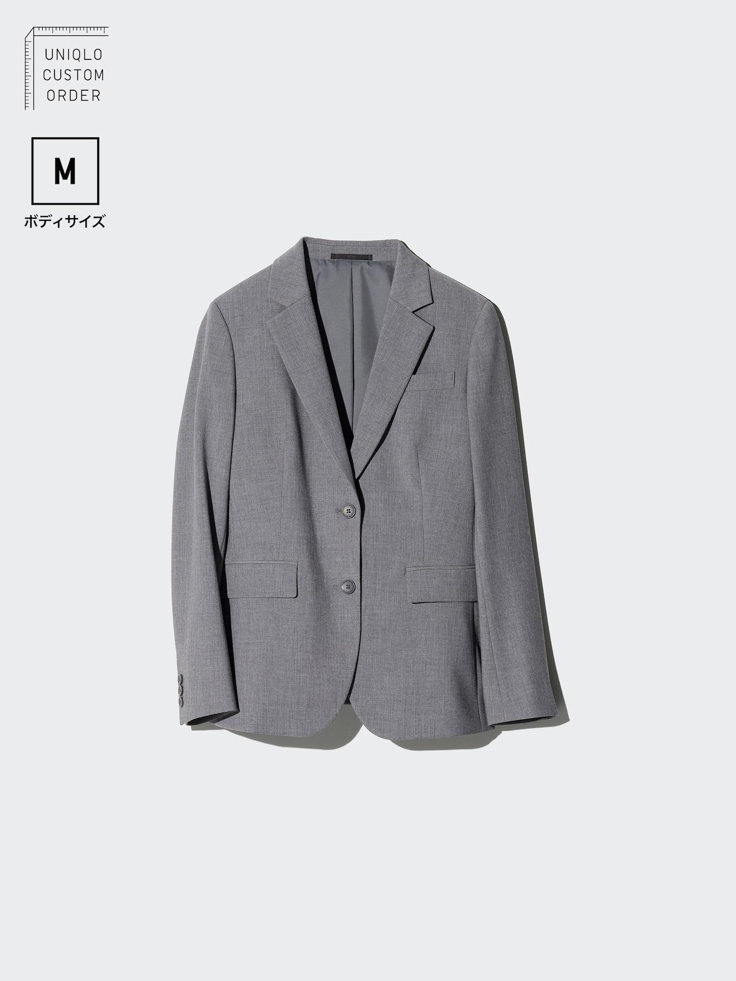 

Uniqlo Эластичный приталенный пиджак M 05 GRAY/60