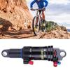 Mountain Bike Shock Absorber 165mm Steel Adjustable Damping Rear Shock Accessories Black XC and Trail, Heavy Duty Material