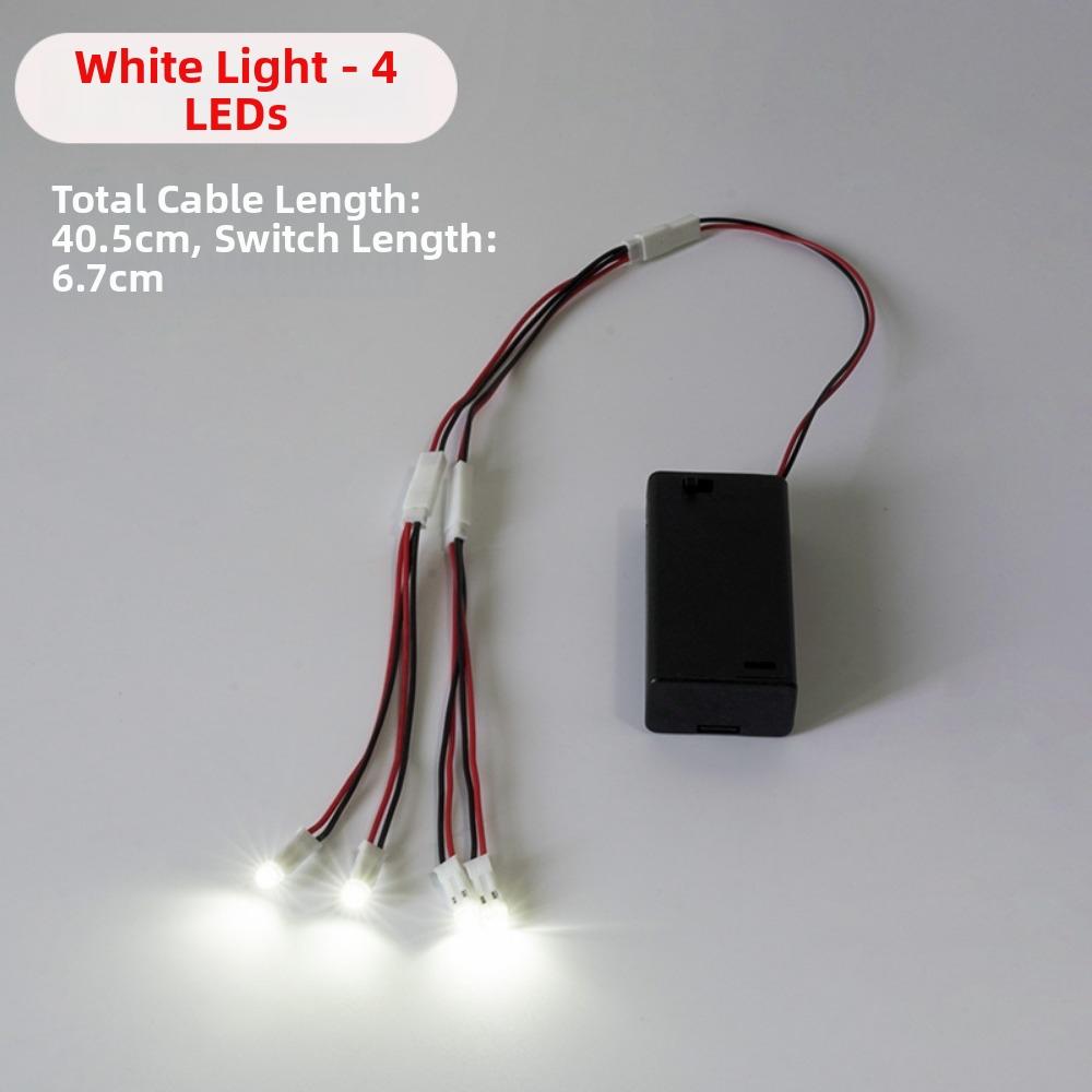 Handgefertigte DIY Kreative Modell-Leuchte 3V Ultrahelle LED-Lampenperlen Puppenhaus Kleine Glühbirne