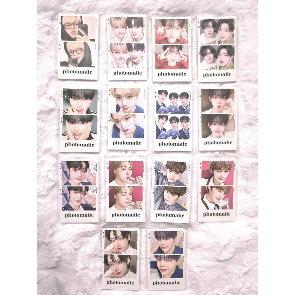 Jebewon ZB1 1.5x non-public goods random box random Domusong Purikura photo card flyer photomatic