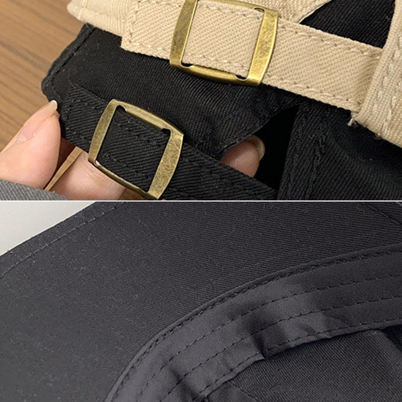 Süße Karom Schleife Baskenmütze für Frauen Weiblich JK Koreanisch Y2K Baumwolle Flache Schiebermütze Vintage Maler Künstler Hip Hop Street Kappe