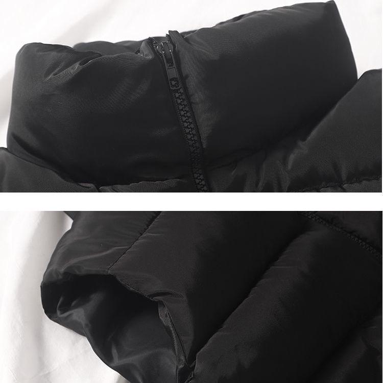 Korean-Style Loose Winter Cotton Vest for Female Students - Sleeveless, Cotton-Padded, Bread-Style, Thickened Women's Coat