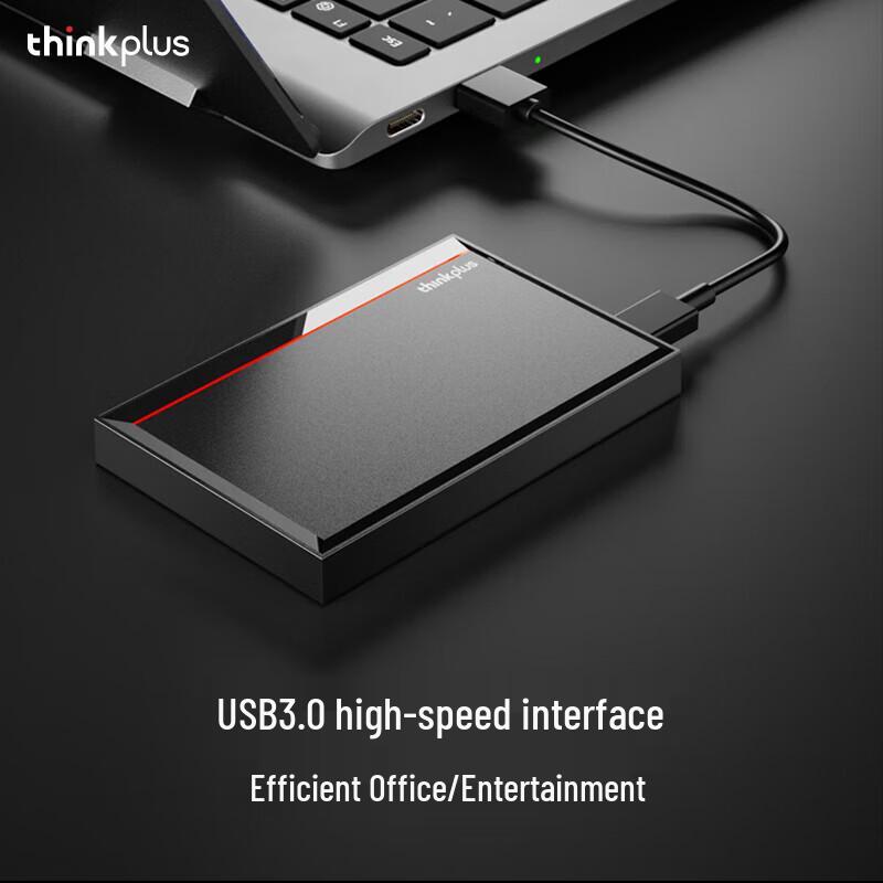 Lenovo Thinkplus USB 3.0 Portable External Hard Drive