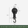 Black Awning Anchors Plastic Outdoor Camping Hooks New Tent Suckers Anchor