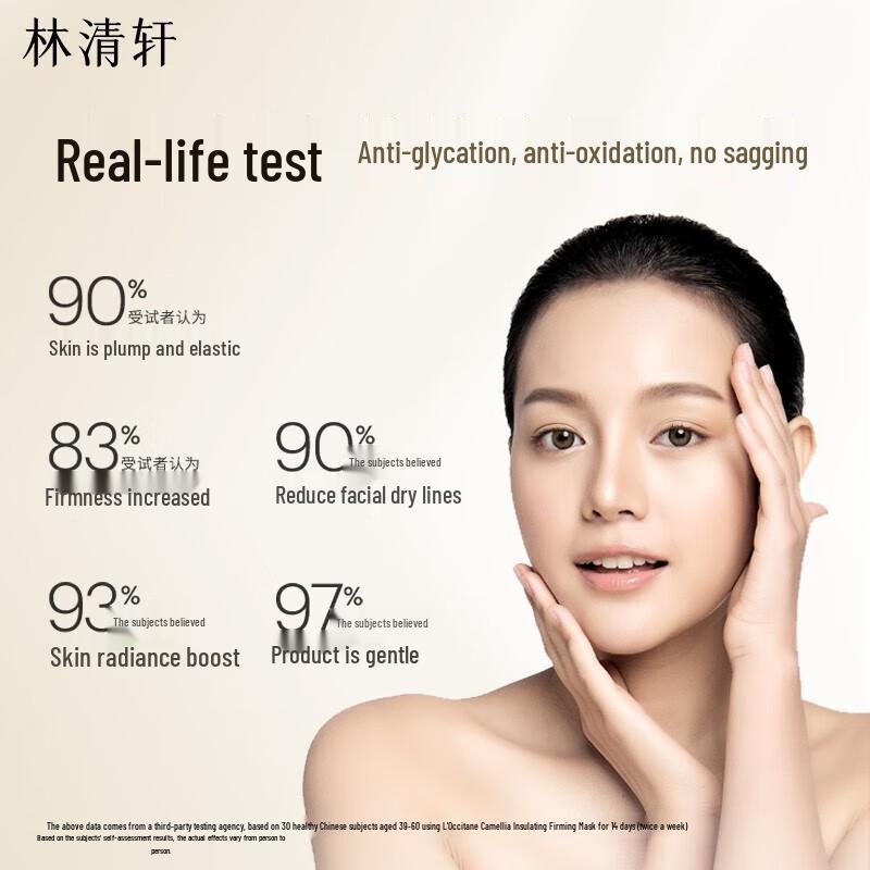 Forest Cabin Camellia Peptide Firming Hydrating Mask 40-Piece