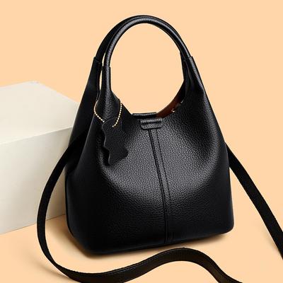Handtasche - Weiche Lederschultertasche zum Tragen - Modische Einzel-Schulter-Crossbody-Tasche - Hochwertige Beuteltasche