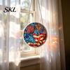 High Transparency Acrylic Art Puzzle Suncatcher, Artistic Window Hanging Ornament, 7.48 Inch Sun Catcher Decoration, Ideal for Gifting And Home Decor