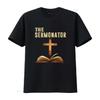 Mens The Sermonator Funny Quotes T Shirt Black X Large Vintage Washed Top For Everyday Wear Versatile Comfortable Stylish