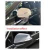 For Chevy Blazer -2024 Car Sticker Rearview Side Mirror Cover Wing Cap Exterior Door Rear View Case Trim Carbon Fiber Look