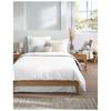 Fitted Sheet - EDEN - White Cocoon - 140 X 200 Cm - 100% Polyester - Plain Green