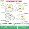 Custom Logo Trucker Hats BSCI Certified Breathable Mesh Back Baseball Caps Vintage Embroidery Adjustable Trucker Caps