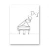Draw Wall Art Canvas Poster Music Print Nordic Piano Guitar Saxophone Line Abstract Minimalist Painting Picture Living Room Deco