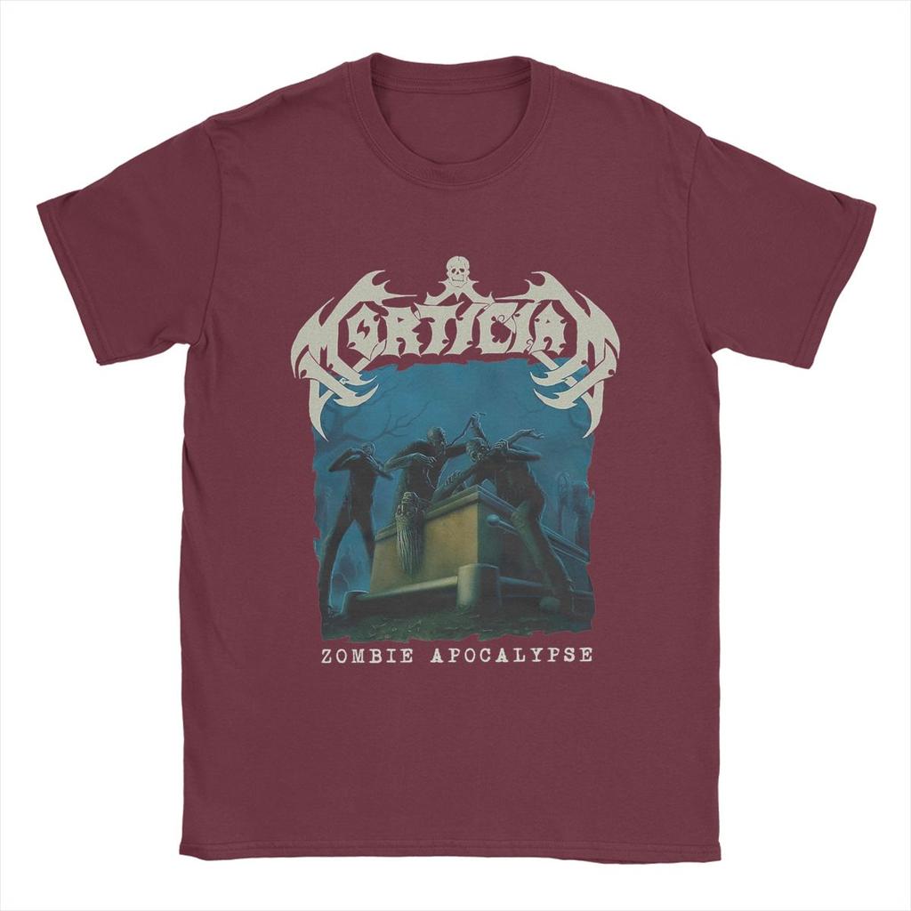 Mortician T Shirt Men's Pure Cotton Novelty T-Shirts Round Collar Tee Shirt Short Sleeve Clothes Graphic Printed