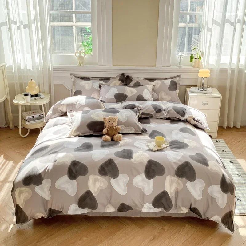 Zebra Soft Duvet Cover Set Black White Animal Print Beding Warm Comforter Covers plus 2 Pilowcases Home Decor for Children Kids Tens Young Boys Young