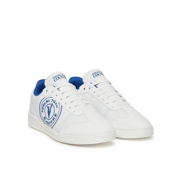 Мужские кроссовки Versace Jeans Couture 78ya3sd1 белые