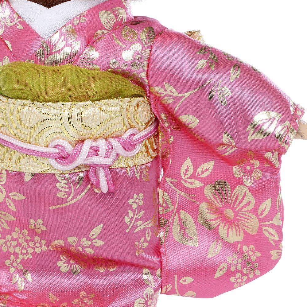Monchhichi Furisode Monchhichi Plush Doll 20cm Height Girl Toy