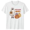 Spooky Girl Unisexs TShirt Retro Halloween Halloween Gift For Her