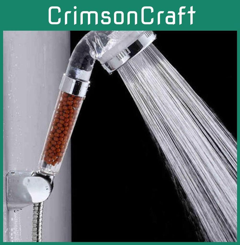 Negative Transparent Ion Shower Heads Pressurized Water Saving Gift Handheld