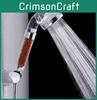 Negative Transparent Ion Shower Heads Pressurized Water Saving Gift Handheld