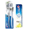 Velvet Black Tea Gum Care Toothbrush & 3D White Toothpaste Bundle