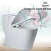 YIXI O-förmiger Soft-Close Toilettensitz mit Schnellverschluss