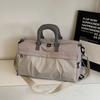 Women Gym Tote Duffle Bag with Wet Pocket And Shoe Compartment Nylon Weekender Bag Overnight Tote for Travel Fitness Dance